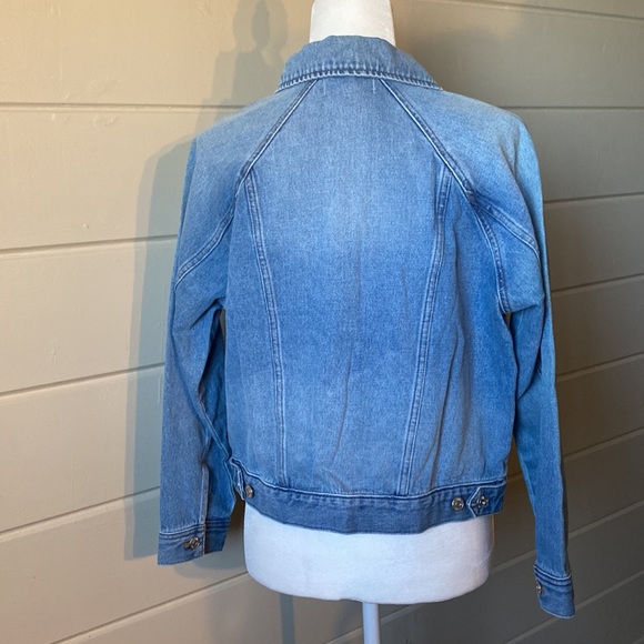 Oversized Jean Jacket Size XS - Picture 4 of 8